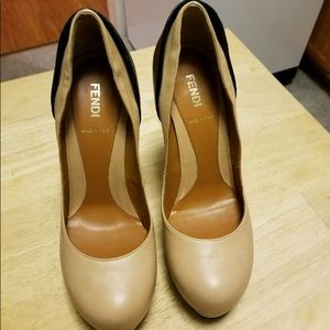 FENDI HEELS- Great Condition- size 37 1/2